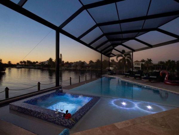Stunning Vacation Home in Cape Coral with Pool & Boat Dock