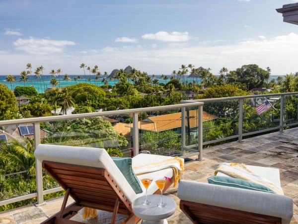 Ocean Views Kailua Vacation Home Four Bedroom