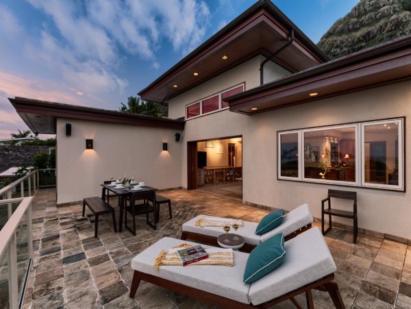 Ocean Views Kailua Vacation Home Four Bedroom