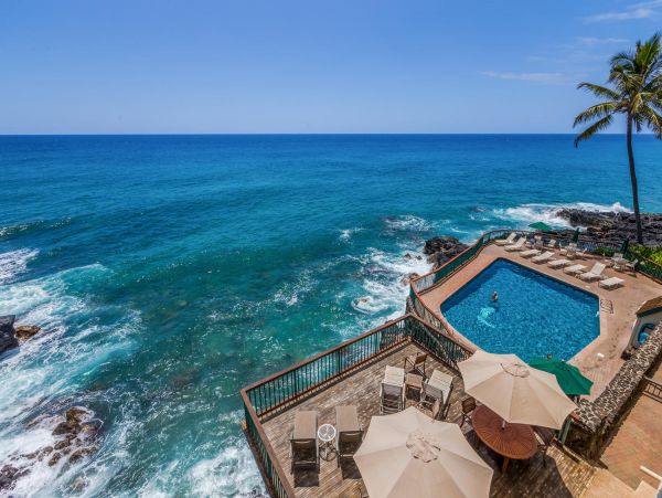 Poipu Stunning Three Bedroom Oceanfront Vacation Condo