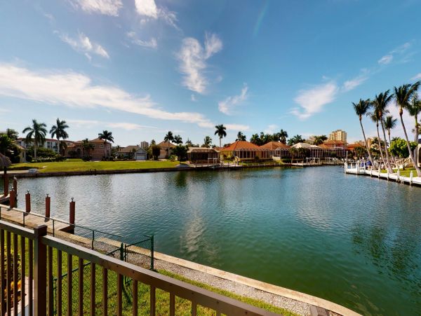 Marco Island Canal front Four Bedroom Vacation Rental Home