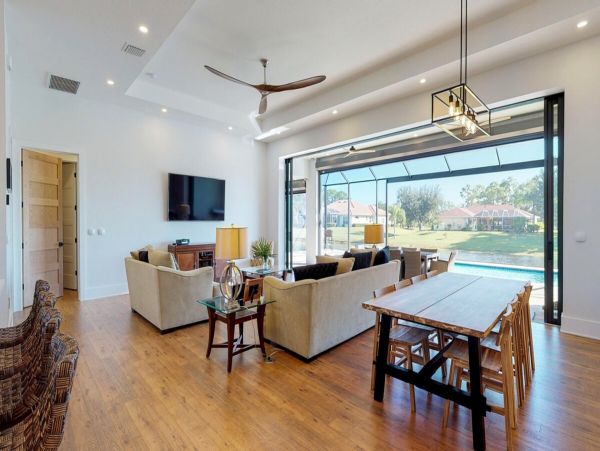 Canal View Vacation Home in Rotonda West Three Bedroom