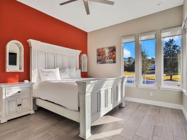 Posh Nine Bedroom Vacation Pool Home in Kissimmee Sleeps 20
