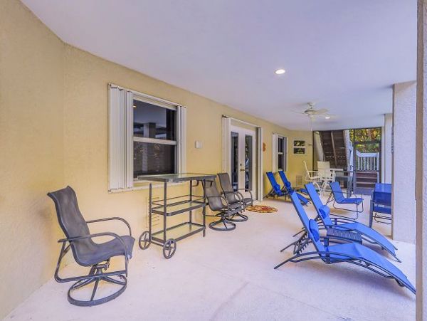 Captiva Five Bedroom Vacation Home with Pool and Boat Dock