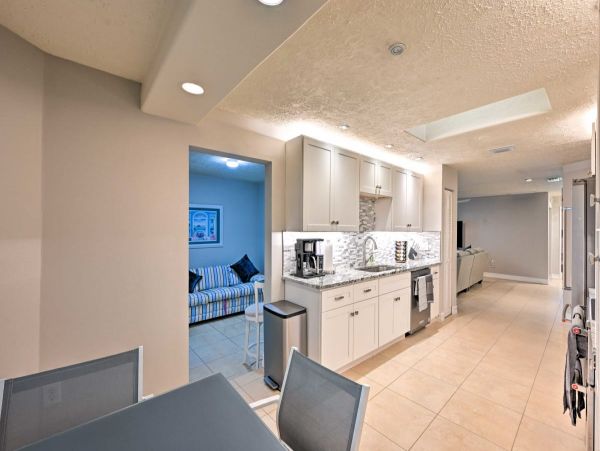 Walk to Beach Naples Vacation Home with Pool