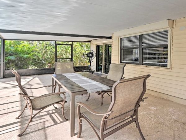 Walk to Beach Naples Vacation Home with Pool