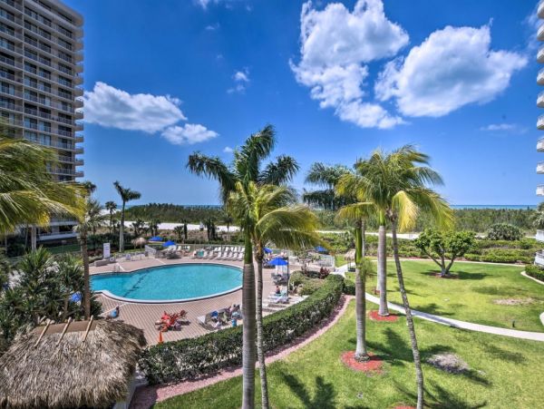 Marco Island Two Bedroom Gulf View Vacation Condo