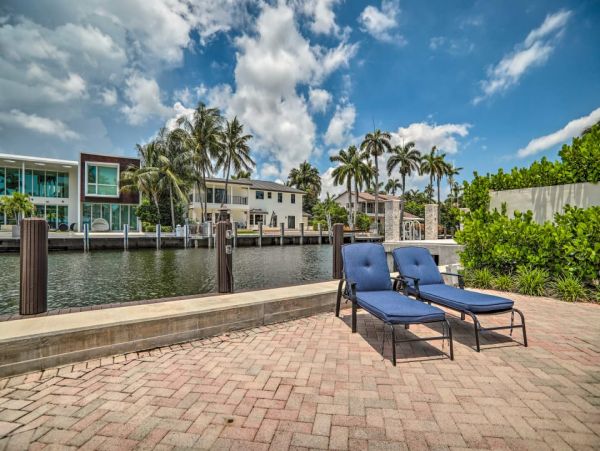 Canal Front Family Friendly Fort Lauderdale Home Sleeps 9