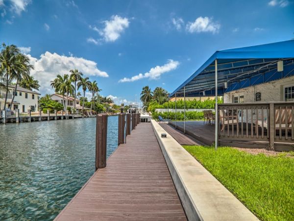 Canal Front Family Friendly Fort Lauderdale Home Sleeps 9
