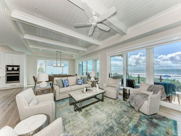 Second Floor with Panoramic Views of the Gulf in Holmes Beach