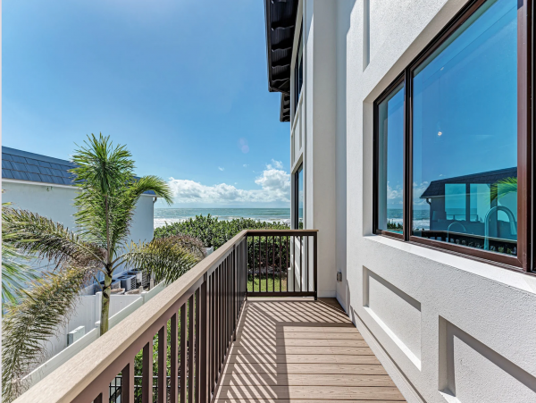 Second Floor with Panoramic Views of the Gulf in Holmes Beach