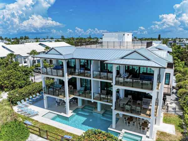 Luxury Beach Condo Anna Maria Island  Panoramic Views of the Gulf in Holmes Beach