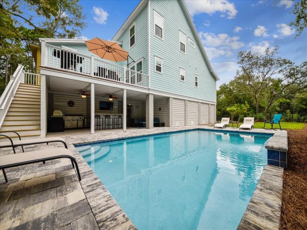 Hilton Head 5 Bedroom Home with Heated Salt Water Pool