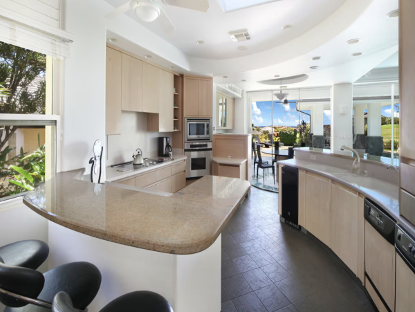 Three Bedroom Golf Course View Vacation Home in Koloa
