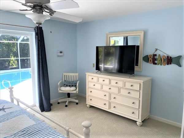Sanibel Vacation Home with Pool Three Bedrooms Walk To Beach