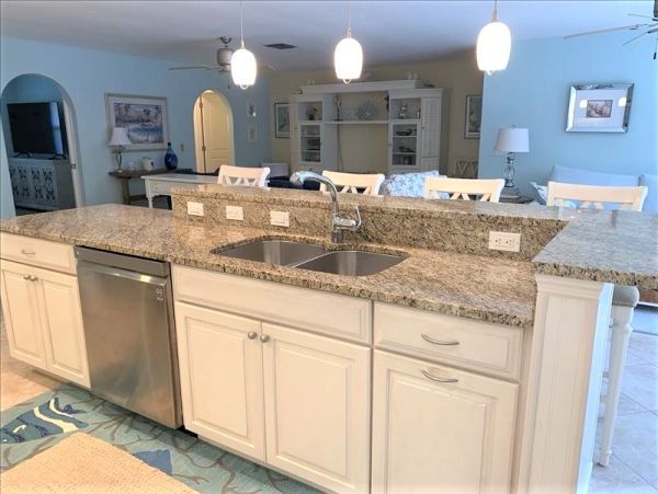 Sanibel Vacation Home with Pool Three Bedrooms Walk To Beach