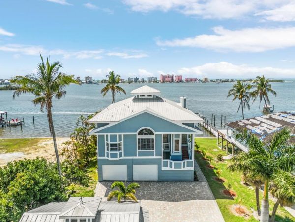 Fort Myers Beach 6-Bed Waterfront Home with Pool & Dock