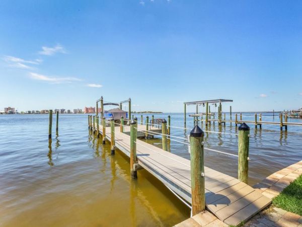 Fort Myers Beach 6-Bed Waterfront Home with Pool & Dock