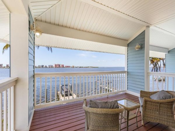 Fort Myers Beach 6-Bed Waterfront Home with Pool & Dock