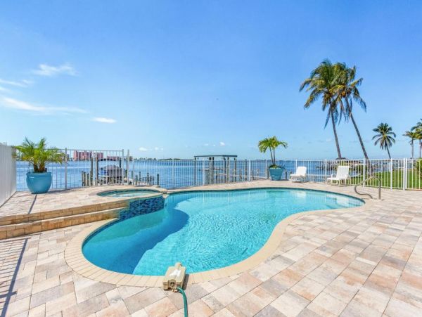 Fort Myers Beach 6-Bed Waterfront Home with Pool & Dock