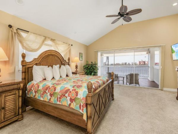 Fort Myers Beach 6-Bed Waterfront Home with Pool & Dock