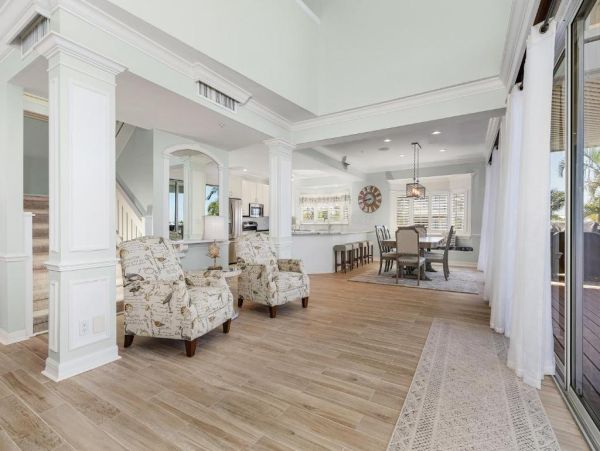 Fort Myers Beach 6-Bed Waterfront Home with Pool & Dock