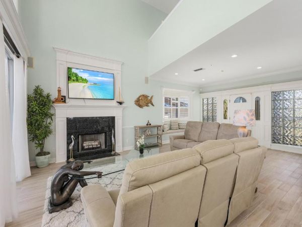 Fort Myers Beach 6-Bed Waterfront Home with Pool & Dock
