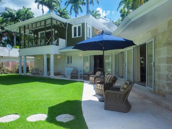 Barbados Vacation Home Eight Bedroom Walk to Beach