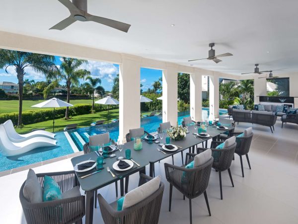 Golf Course Five Bedroom Vacation Rental in Barbados