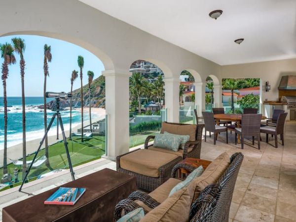 Los Cabos Beachfront Five Bedroom Vacation Rental Villa