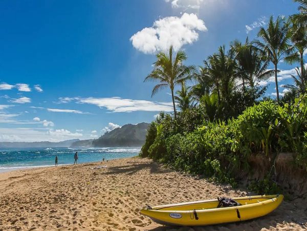 Beachfront Kauai Home