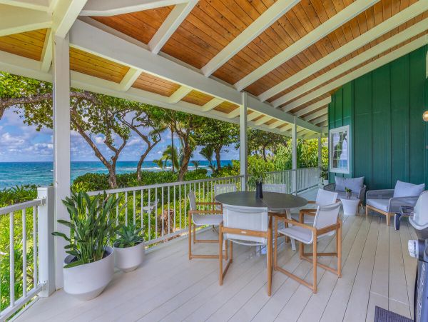 Oceanfront Kilauea Vacation Home Three Bedroom