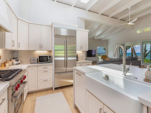 Oceanfront Kilauea Vacation Home Three Bedroom