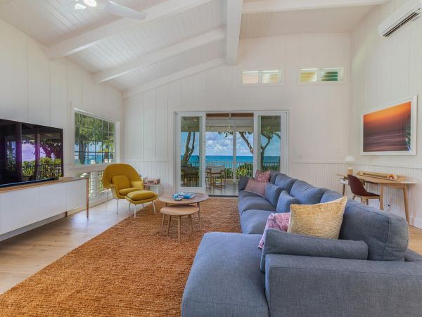 Oceanfront Kilauea Vacation Home Three Bedroom