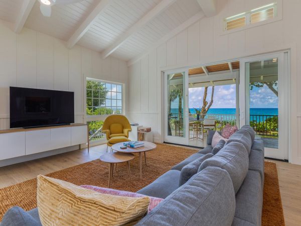 Oceanfront Kilauea Vacation Home Three Bedroom