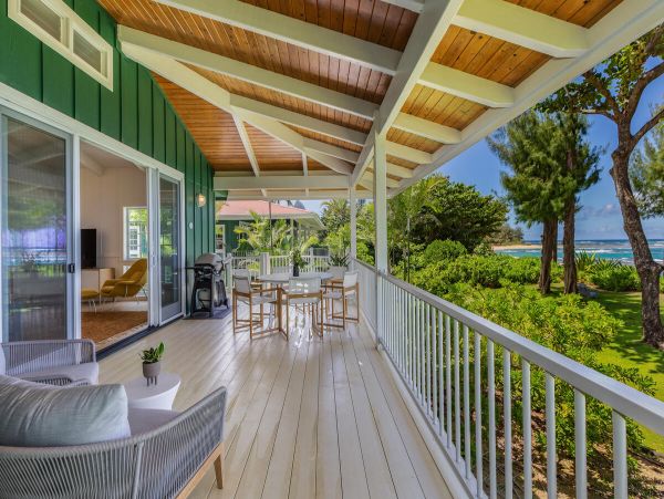 Oceanfront Kilauea Vacation Home Three Bedroom