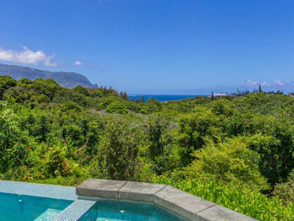 Princeville Vacation Home Two Bedrooms + Den with Pool