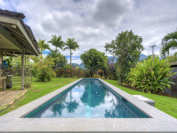 Princeville Vacation Home Two Bedrooms + Den with Pool