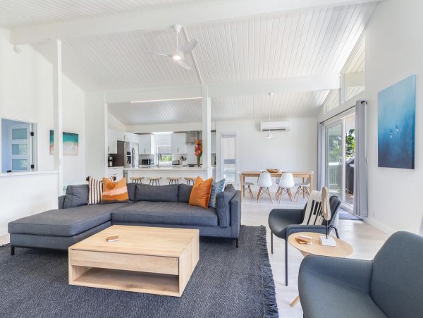 Beautifully Appointed Four-Bedroom Home Plenty of Space for Large Groups