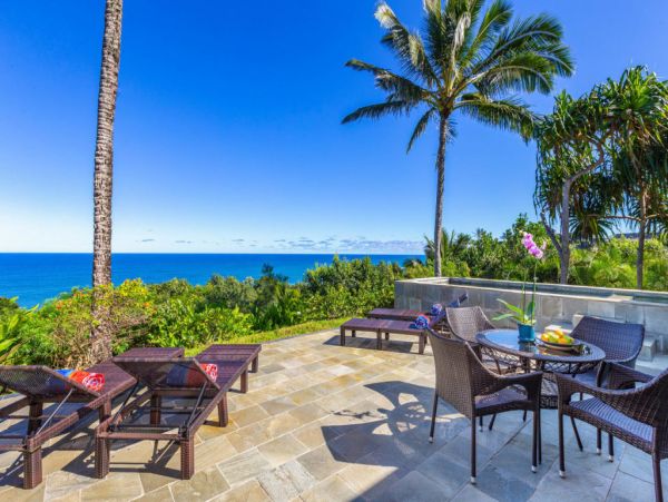 Luxury Kauai Villa Beach Path From Property Leads to the Beach!!!