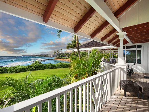 Poipu Beachfront Vacation Rental - Luxury 5-Bedroom Kauai Oceanfront Home
