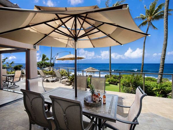 Stunning Oceanfront Villa with 6 Bedrooms & Infinity Pool in Koloa