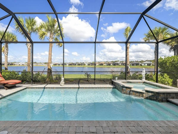 NEW ! Naples Canal Front 4 Bedroom Vacation Home with Private Pool