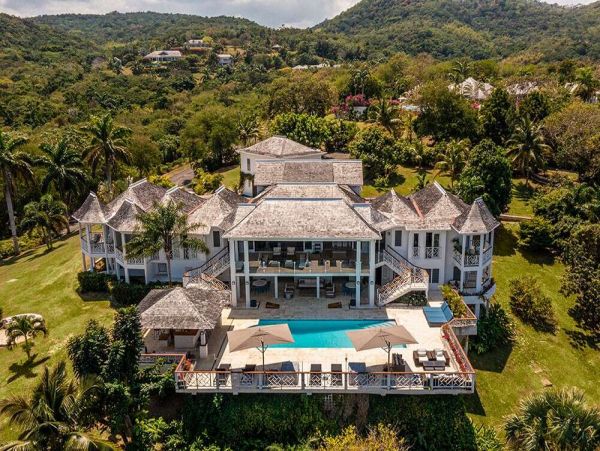 Montego Bay Mansion with 10 Bedrooms and Views