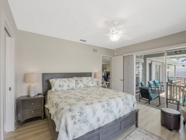 Marco Island Vacation Rental with Caged Pool and Boat Dock