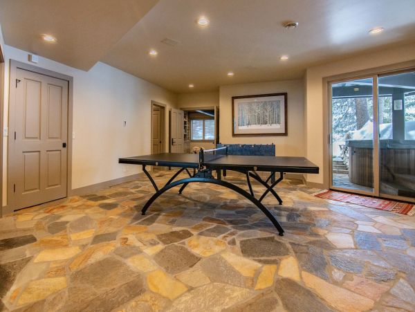 Game Room with Ping Pong and Foosball table (Lower Level)