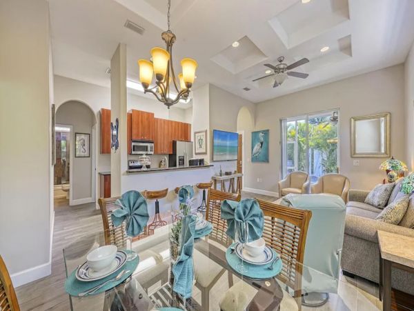 Sarasota 6-Bedroom Duplex with 2 Private Pools