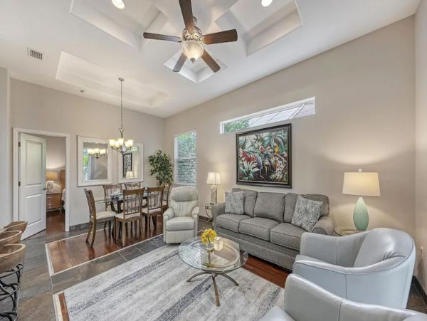 Sarasota 6-Bedroom Duplex with 2 Private Pools