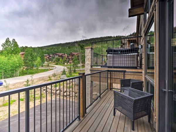 Keystone Vacation Home Mountain Views Four Bedrooms