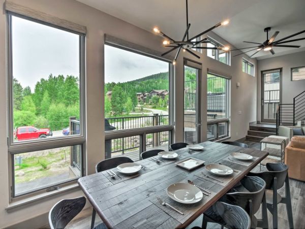 Keystone Vacation Home Mountain Views Four Bedrooms